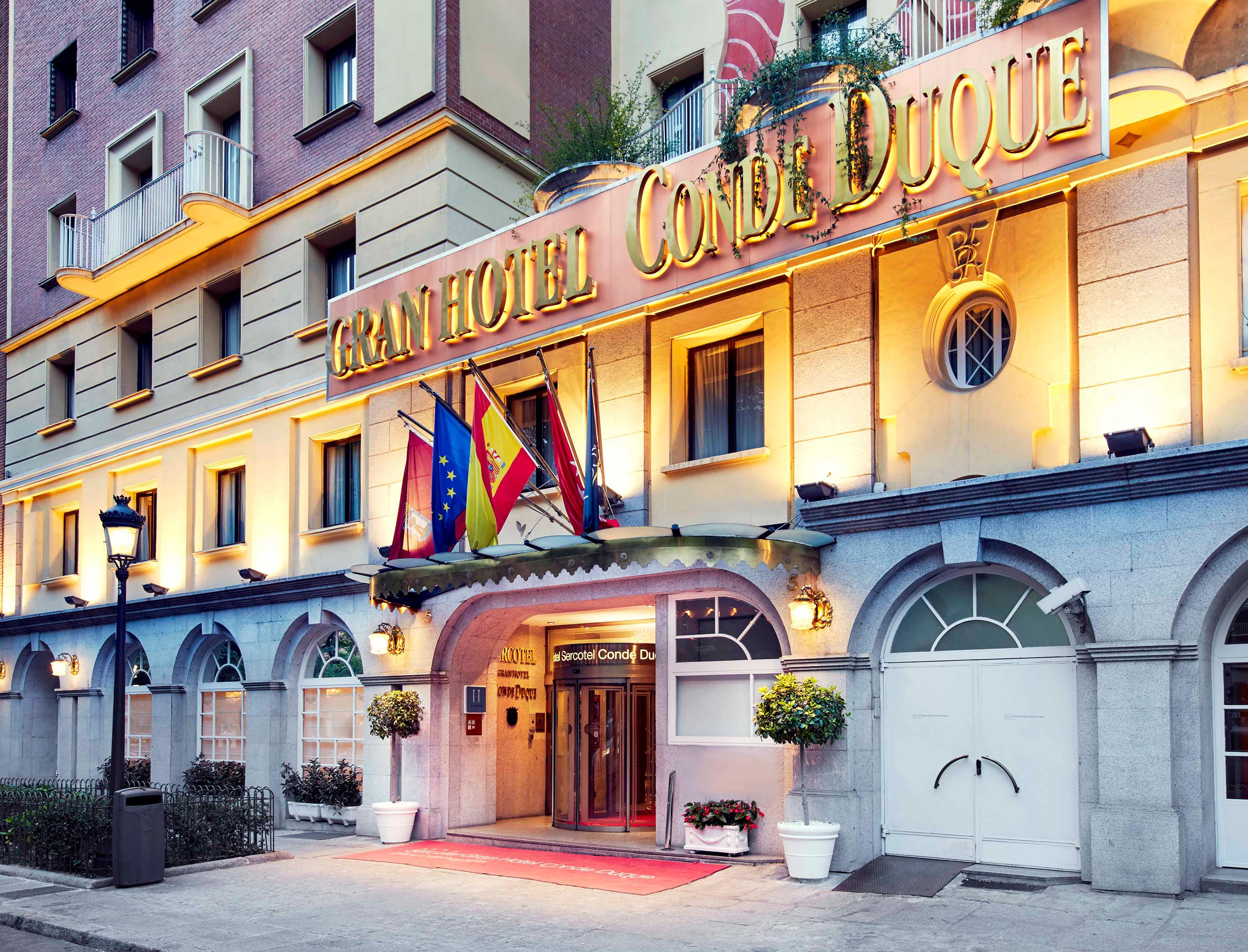 Sercotel Gran Hotel Conde Duque Madrid Eksteriør bilde